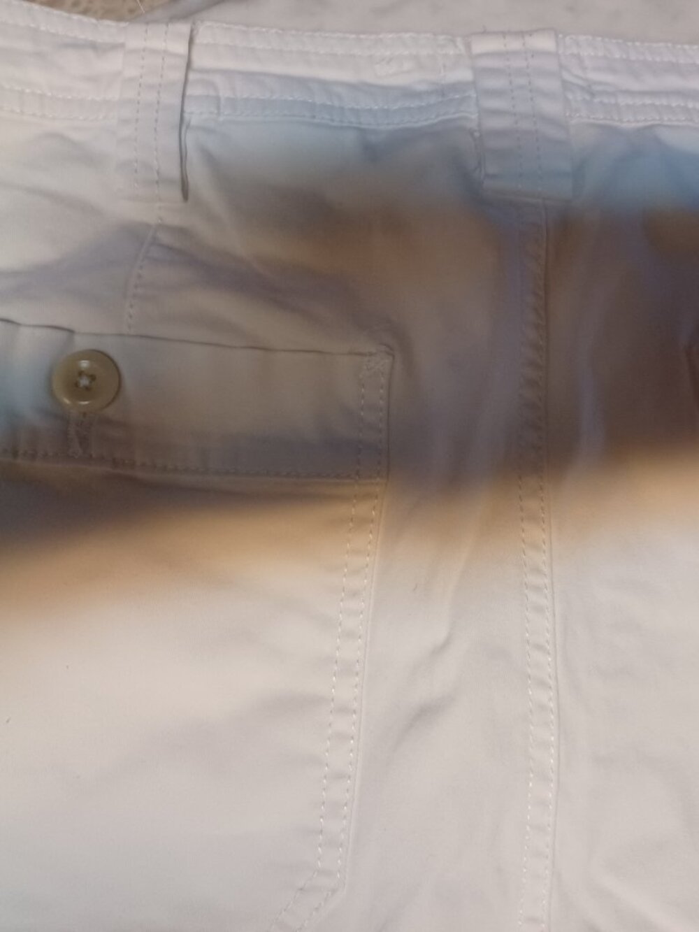 Gibson Latimer Women's Short Pants SZ 14 White - Picture 3 of 5